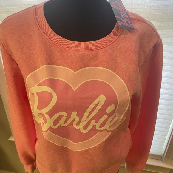 BARBIE Oversized Crewneck Sweatshirt Size Medium NEW - Picture 9 of 10
